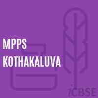 Mpps Kothakaluva Primary School Logo