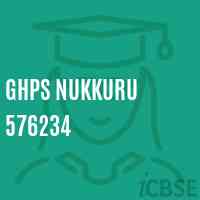 Ghps Nukkuru 576234 Middle School Logo