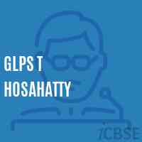 Glps T Hosahatty Primary School Logo