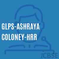 Glps-Ashraya Coloney-Hrr Primary School Logo
