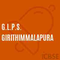 G.L.P.S. Girithimmalapura Primary School Logo