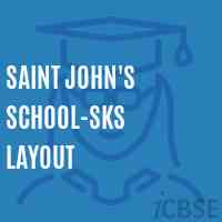 Saint John'S School-Sks Layout Logo