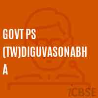 GOVT PS (TW)Diguvasonabha Primary School Logo