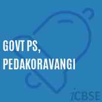 Govt Ps, Pedakoravangi Primary School Logo