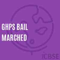 Ghps Bail Marched Middle School Logo