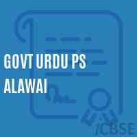 Govt Urdu Ps Alawai Primary School Logo