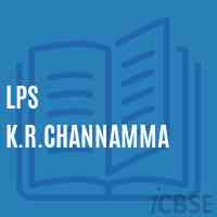 Lps K.R.Channamma Primary School Logo