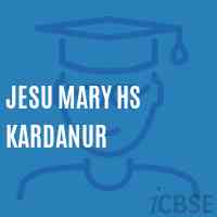 Jesu Mary Hs Kardanur Secondary School Logo