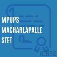 Mpups Macharlapalle Stet Middle School Logo