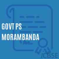 Govt Ps Morambanda Primary School Logo