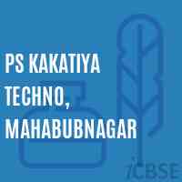 Ps Kakatiya Techno, Mahabubnagar Primary School Logo