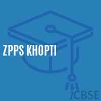 Zpps Khopti Middle School Logo