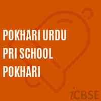 Pokhari Urdu Pri School Pokhari Logo