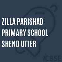 Zilla Parishad Primary School Shend Utter Logo