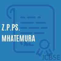 Z.P.Ps. Mhatemura Primary School Logo