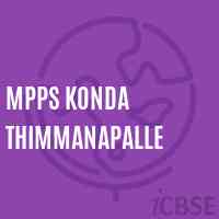 Mpps Konda Thimmanapalle Primary School Logo