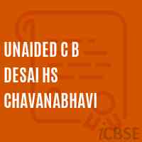 Unaided C B Desai Hs Chavanabhavi School Logo