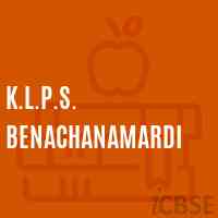 K.L.P.S. Benachanamardi Primary School Logo