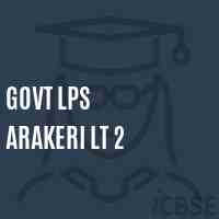 Govt Lps Arakeri Lt 2 Primary School Logo