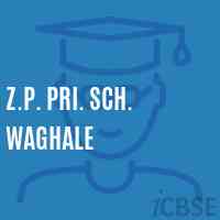 Z.P. Pri. Sch. Waghale Primary School Logo