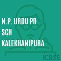 N.P. Urdu Pr Sch Kalekhanipura Primary School Logo