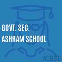 Govt. Sec. Ashram School Logo