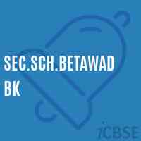 Sec.Sch.Betawad Bk Secondary School Logo