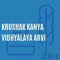 Krushak Kanya Vidhyalaya Arvi Secondary School Logo