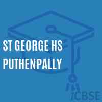 St George Hs Puthenpally Secondary School Logo