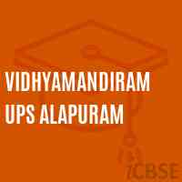 Vidhyamandiram Ups Alapuram Upper Primary School Logo