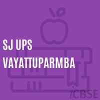 Sj Ups Vayattuparmba Middle School Logo