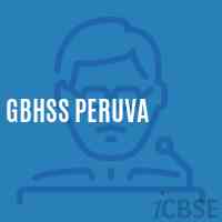 Gbhss Peruva High School Logo