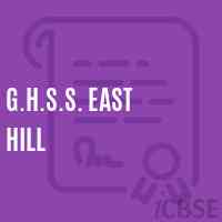 G.H.S.S. East Hill High School Logo