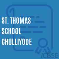 St. Thomas School Chulliyode Logo