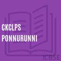 Ckclps Ponnurunni Primary School Logo