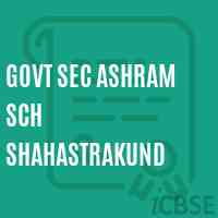 Govt Sec Ashram Sch Shahastrakund Senior Secondary School Logo