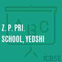 Z. P. Pri. School, Yedshi Logo