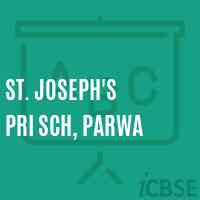 St. Joseph'S Pri Sch, Parwa School Logo