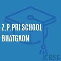 Z.P.Pri School Bhatgaon Logo