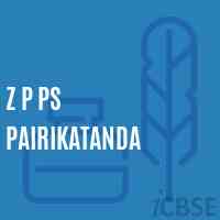 Z P Ps Pairikatanda Primary School Logo