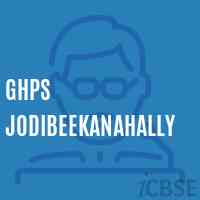 Ghps Jodibeekanahally Middle School Logo