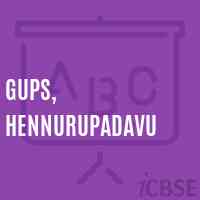 Gups, Hennurupadavu Middle School Logo