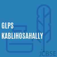 Glps Kablihosahally Primary School Logo