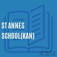 St Annes School(Kan) Logo