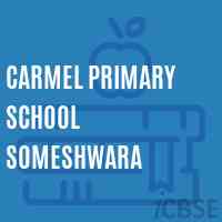 Carmel Primary School Someshwara Logo