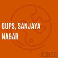 Gups, Sanjaya Nagar Middle School Logo