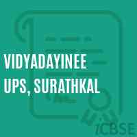 Vidyadayinee Ups, Surathkal Middle School Logo