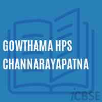Gowthama Hps Channarayapatna Middle School Logo
