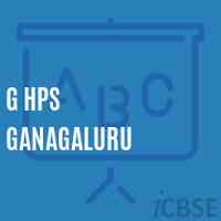 G Hps Ganagaluru Middle School Logo
