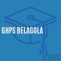 Ghps Belagola Middle School Logo